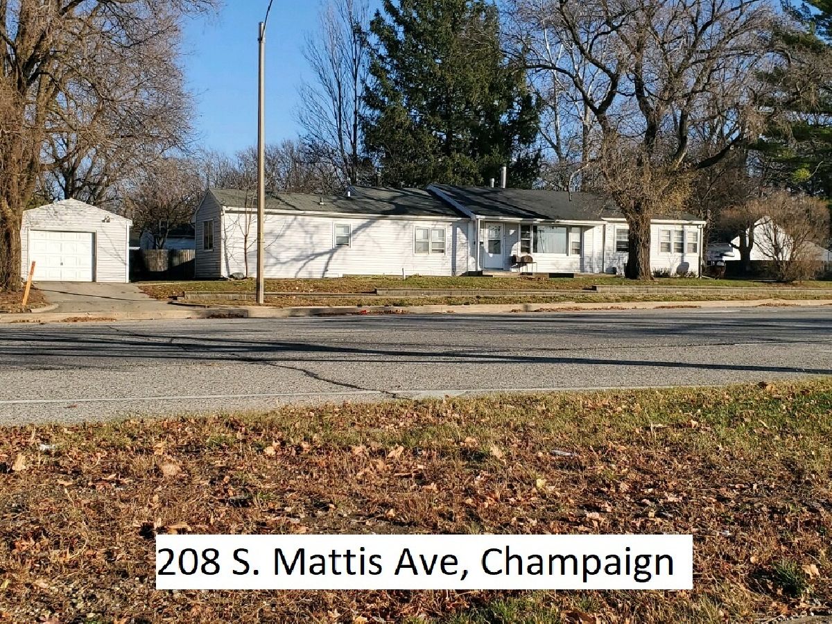 Homes Sold Roy L. Murphy's Champaign Illinois, 208 Mattis