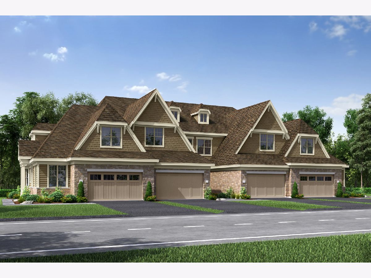 Condos & Townhomes Sold Lincolnshire Trails Lincolnshire Illinois, 25 Woodland Lot #3