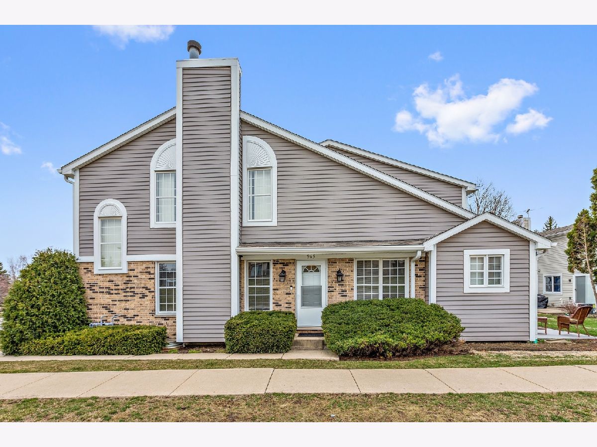 Townhomes Sold Hidden Cove Palatine Illinois, 965 Cove