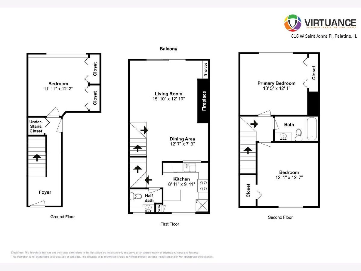 Townhomes Sold Hickory Hill Palatine Illinois, 816 Saint Johns