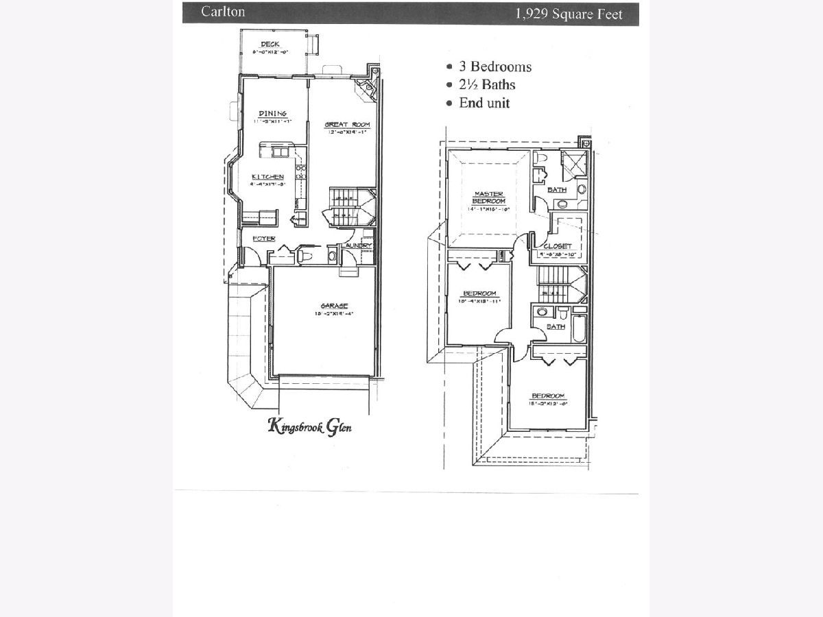 Townhomes Sold Kingsbrook Glen Glen Ellyn Illinois, 712 Kingsbrook Glen
