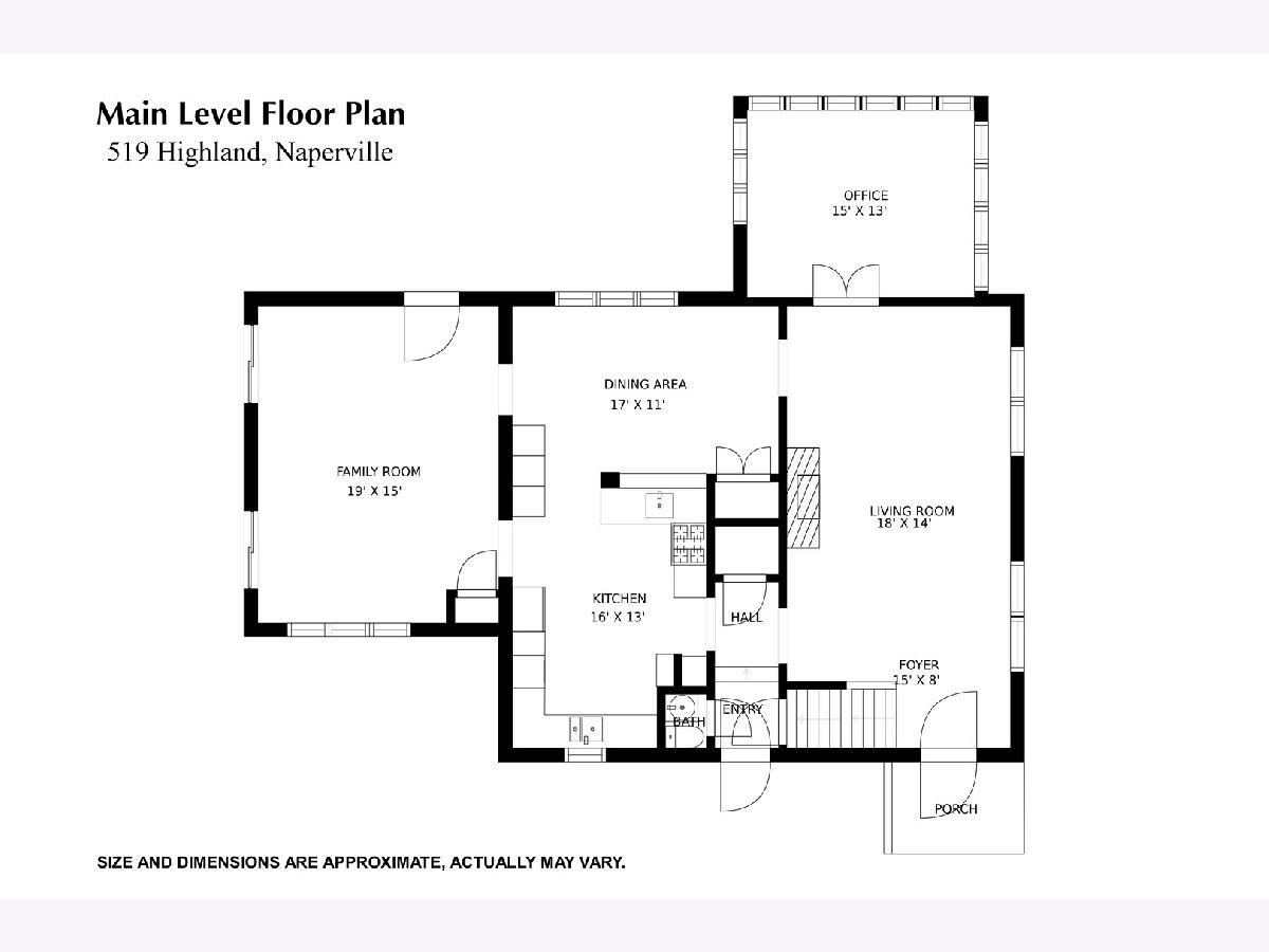 Homes Sold Fort Hill Naperville Illinois, 519 Highland