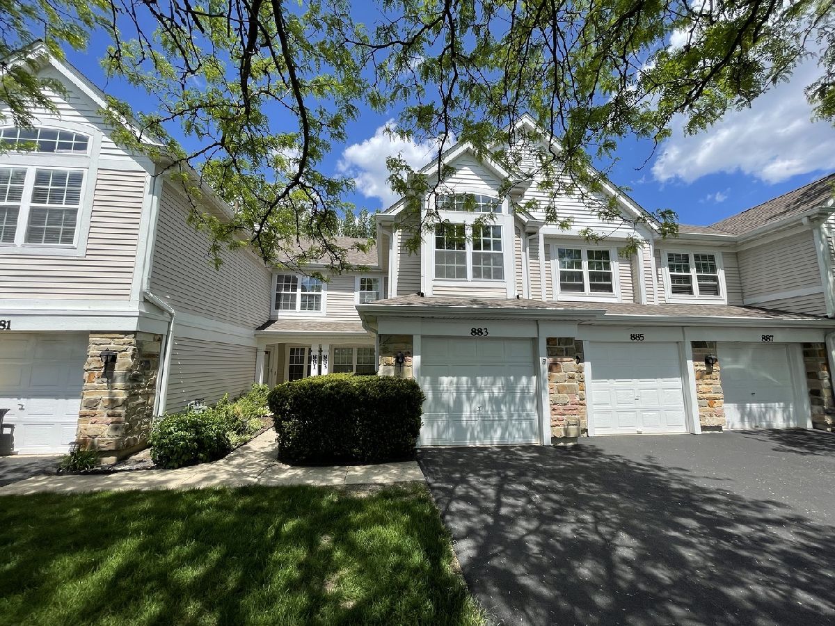 Townhomes & Condos Rented Concord Pointe Carol Stream Illinois, 883 Brompton