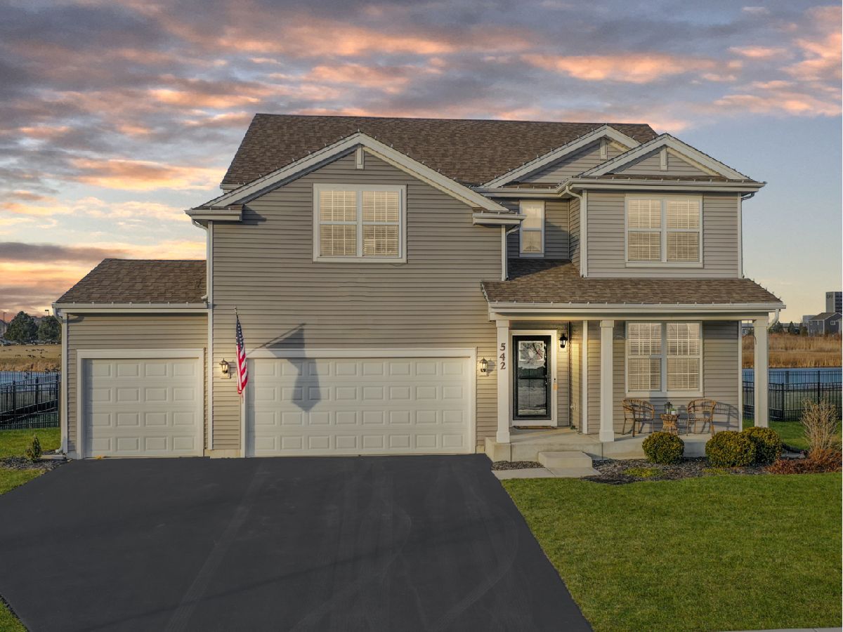 Homes Sold Ashcroft Place Estates Oswego Illinois, 542 Colchester