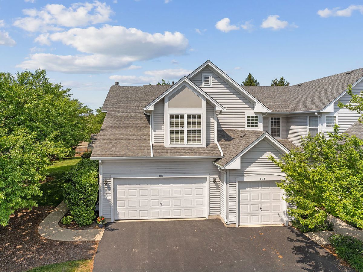 Townhomes Sold Kingsbrook Crossing Oswego Illinois, 401 Huntington