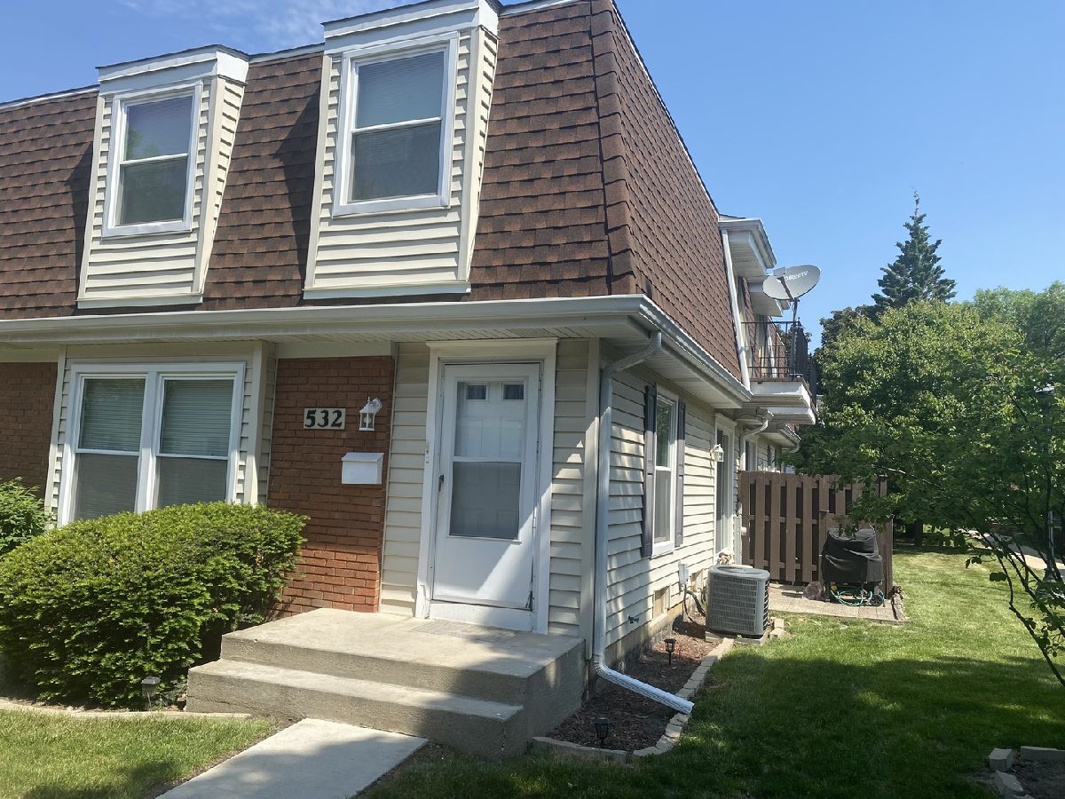 Townhomes & Condos Sold Sheffield Manor Schaumburg Illinois, 532 Manor