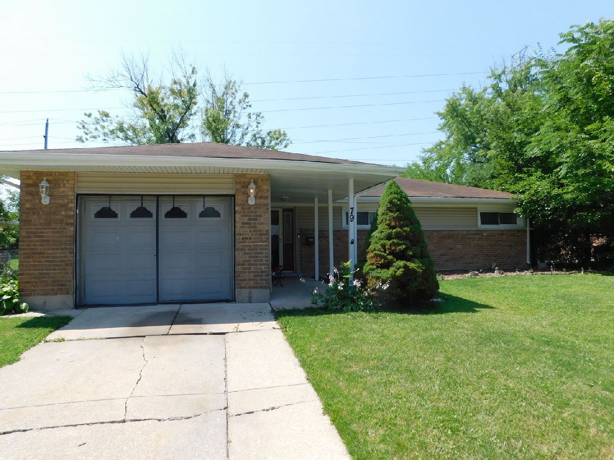 Homes Sold Westwood Park Forest Illinois, 79 Winslow