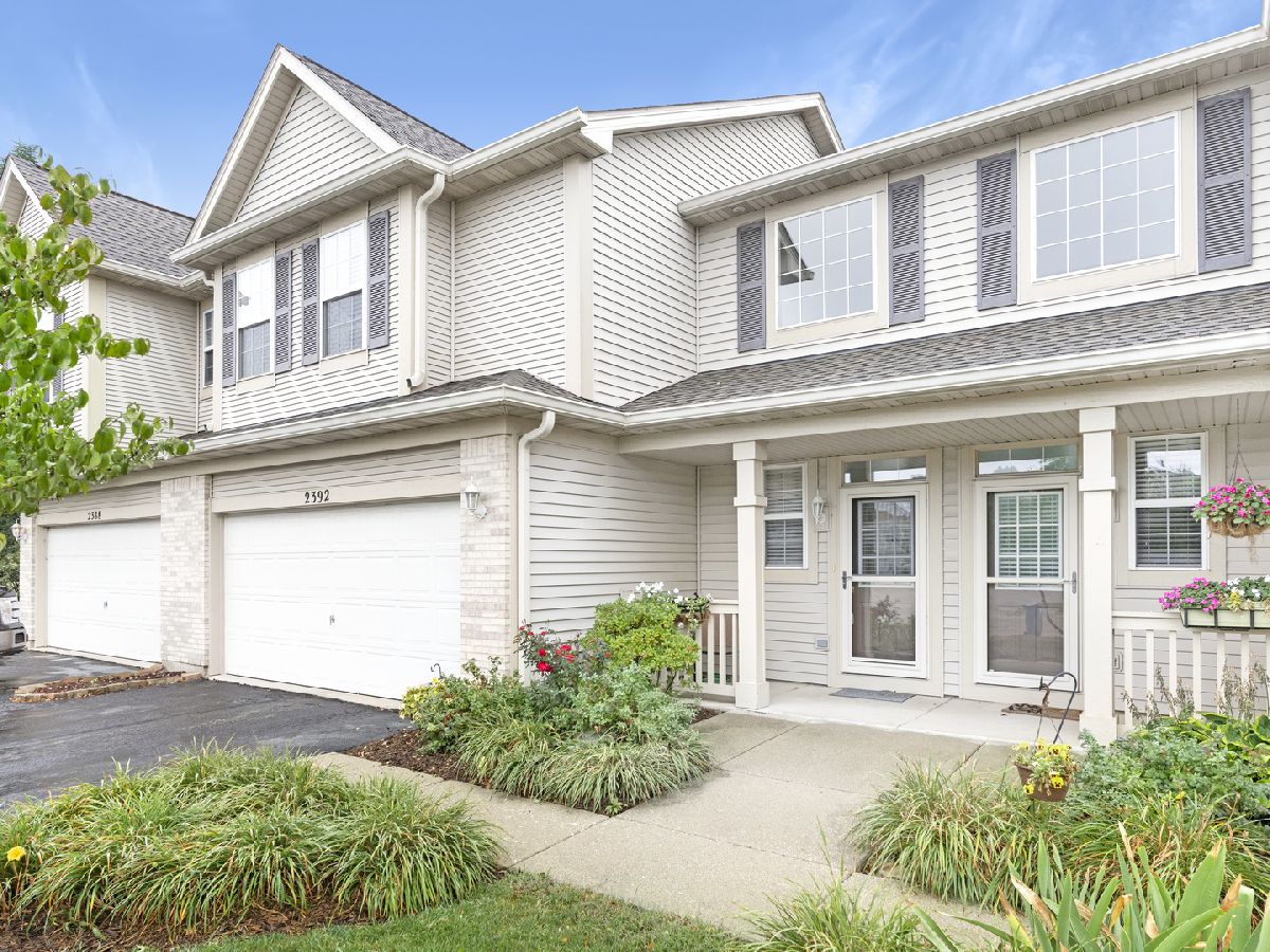 Townhomes Sold Summit Fields Aurora Illinois, 2392 Sunrise