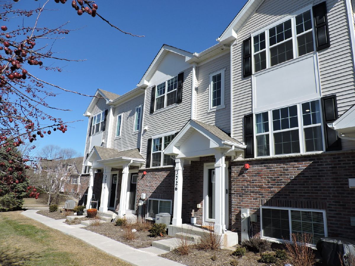 Townhomes Sold Mill Crossing At Grande Reserve Yorkville Illinois, 3726 Bailey