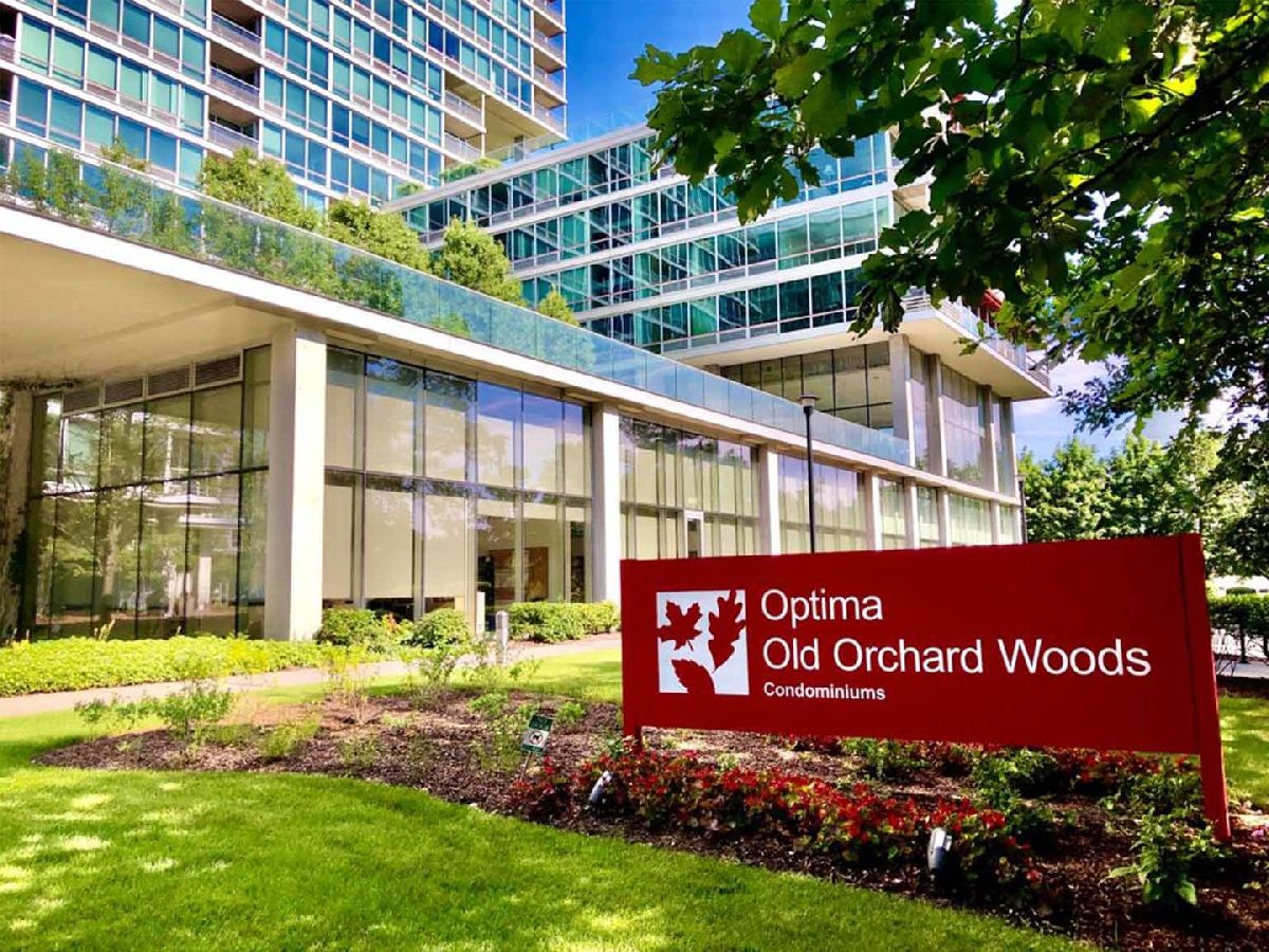 Condominiums Rented Optima Old Orchard Woods Skokie Illinois, 9655 Woods
