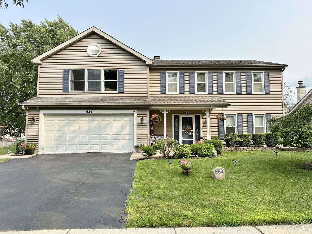 Homes Sold Avalon Place Bartlett Illinois, 689 Gardenia