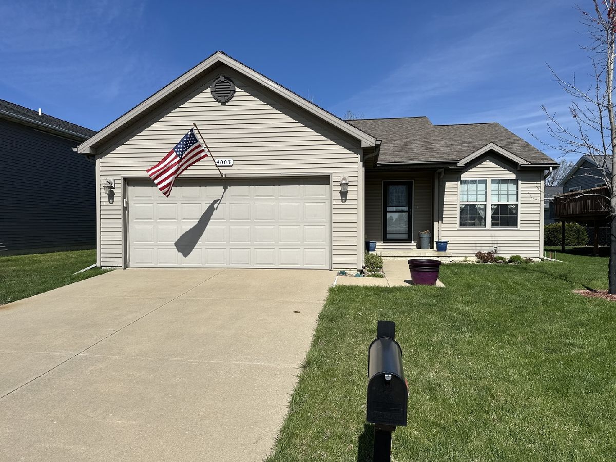 Homes Sold Prairie Place Bloomington Illinois, 4003 Bluebell