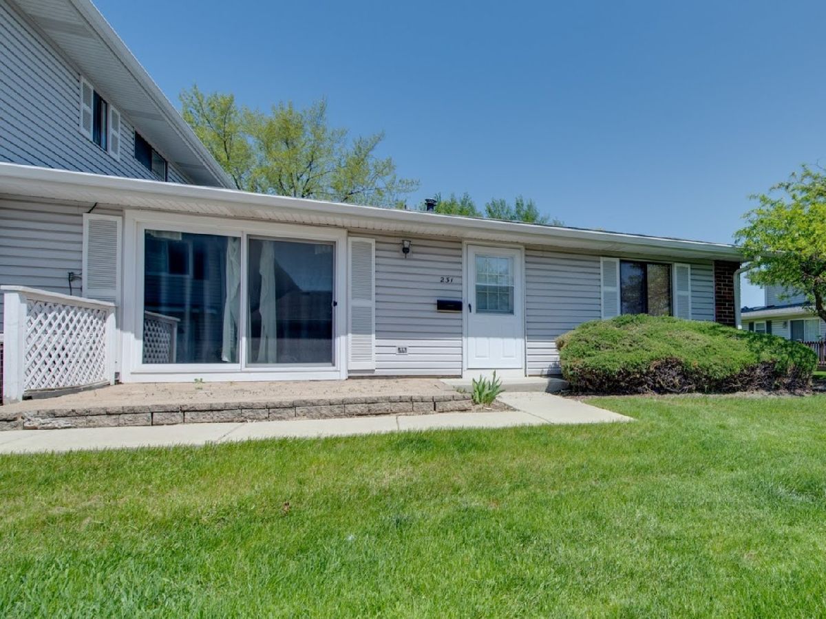 Condos & Townhomes Sold Weathersfield Lake Schaumburg Illinois, 231 Barcliffe