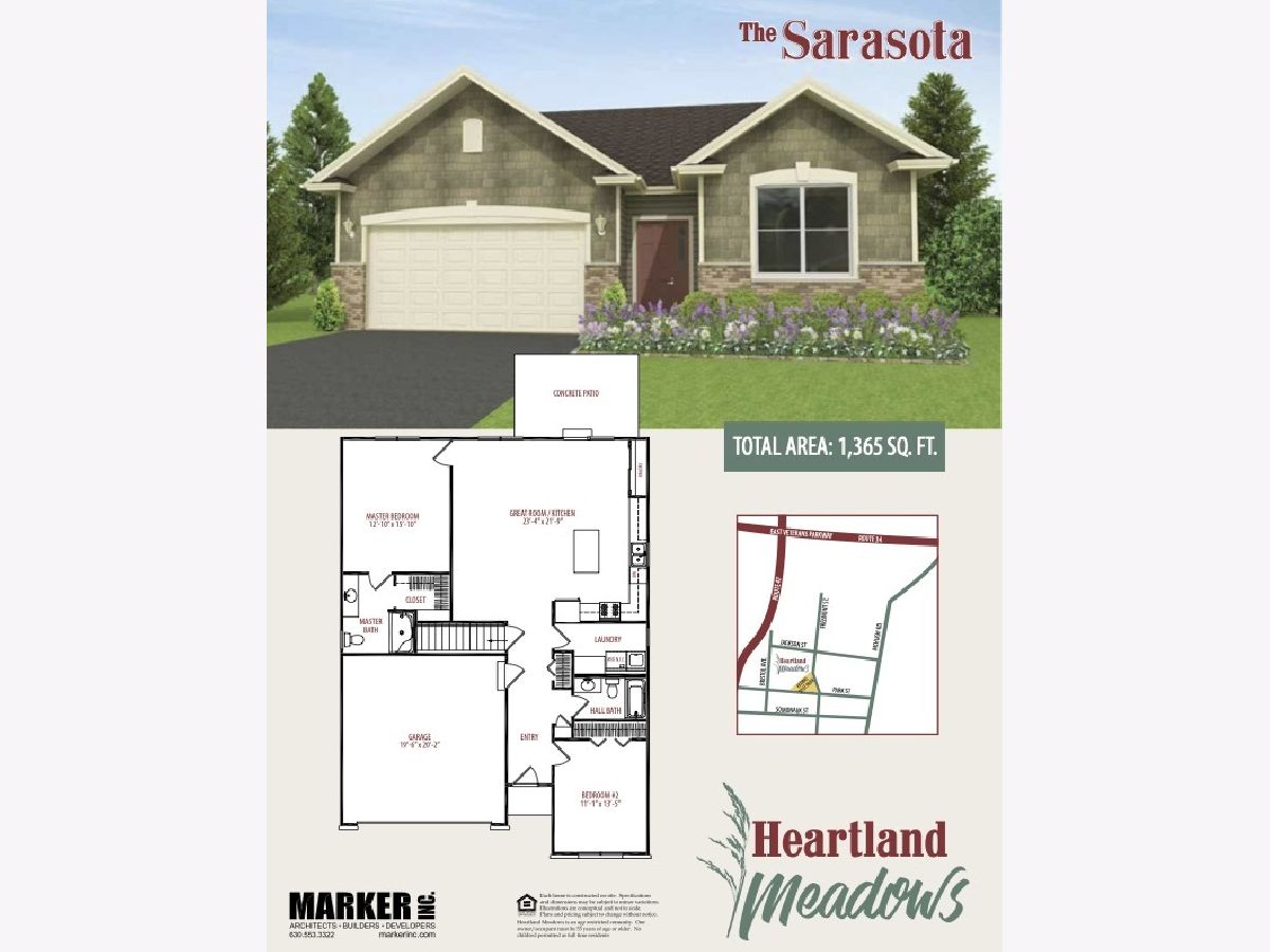 Homes Sold Heartland Meadows Yorkville Illinois, 802 Bristol