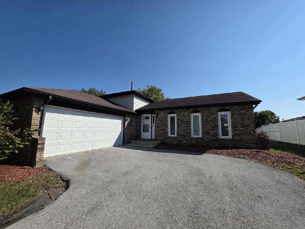  For Sale Matteson Illinois, 6103 Sunflower Drive