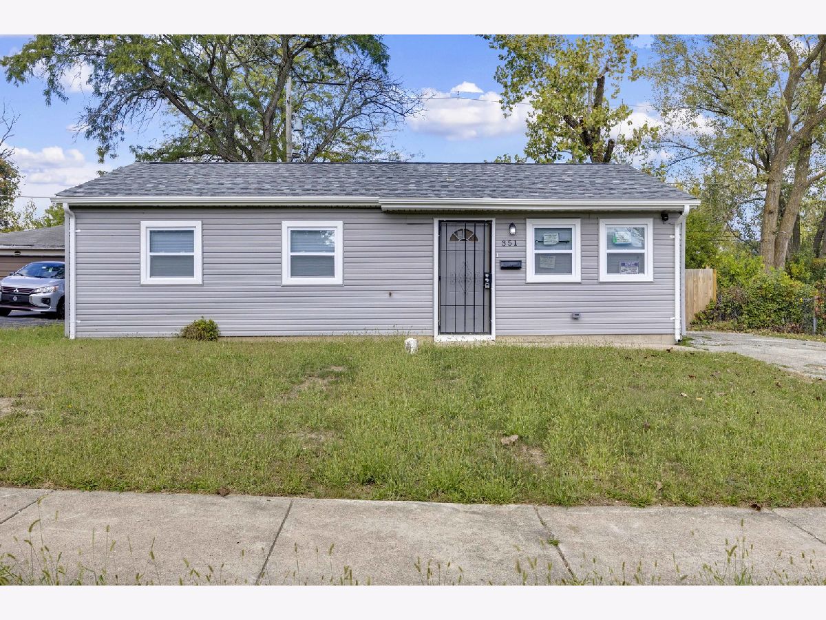 For Sale Chicago Heights Illinois, 351 Concord Drive