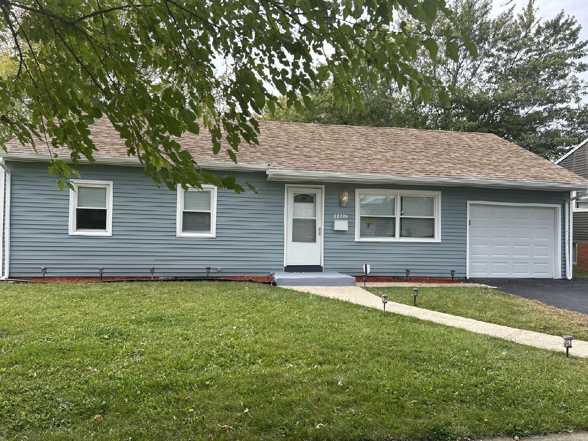 For Sale Sauk Village Illinois, 22226 Brookwood Drive