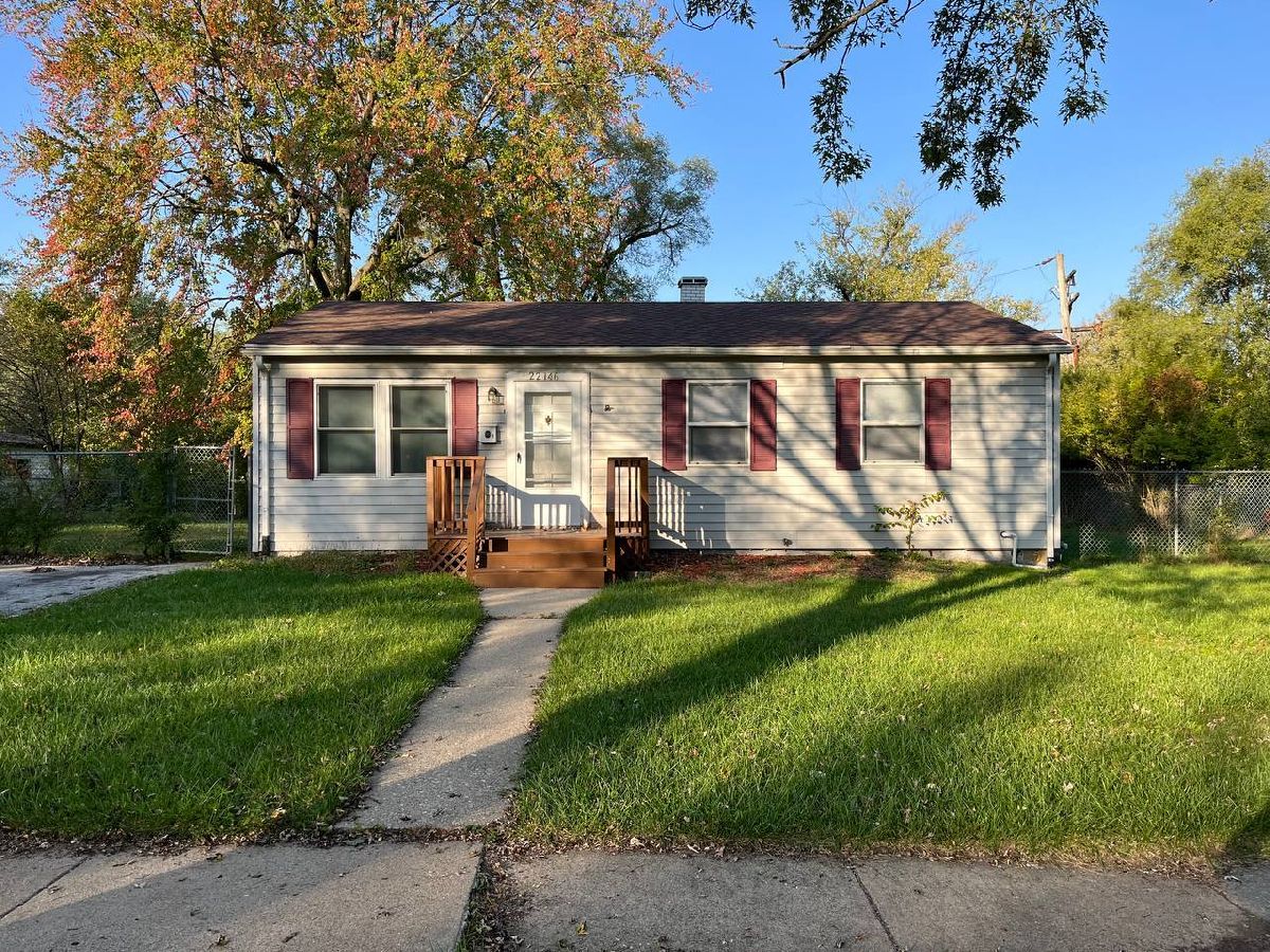  For Rent Sauk Village Illinois, 22146 Yates