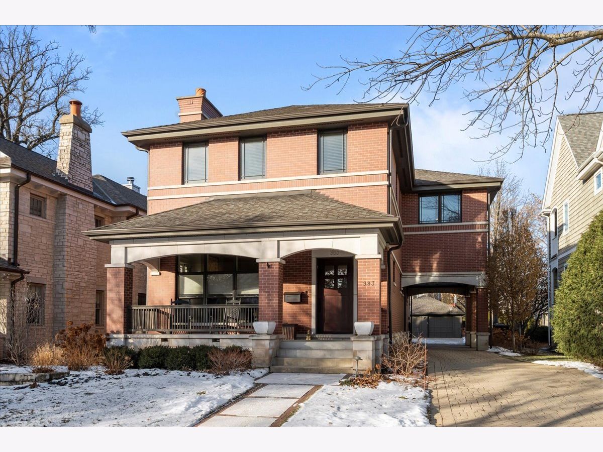  For Sale Winnetka Illinois, 983 Cherry Street