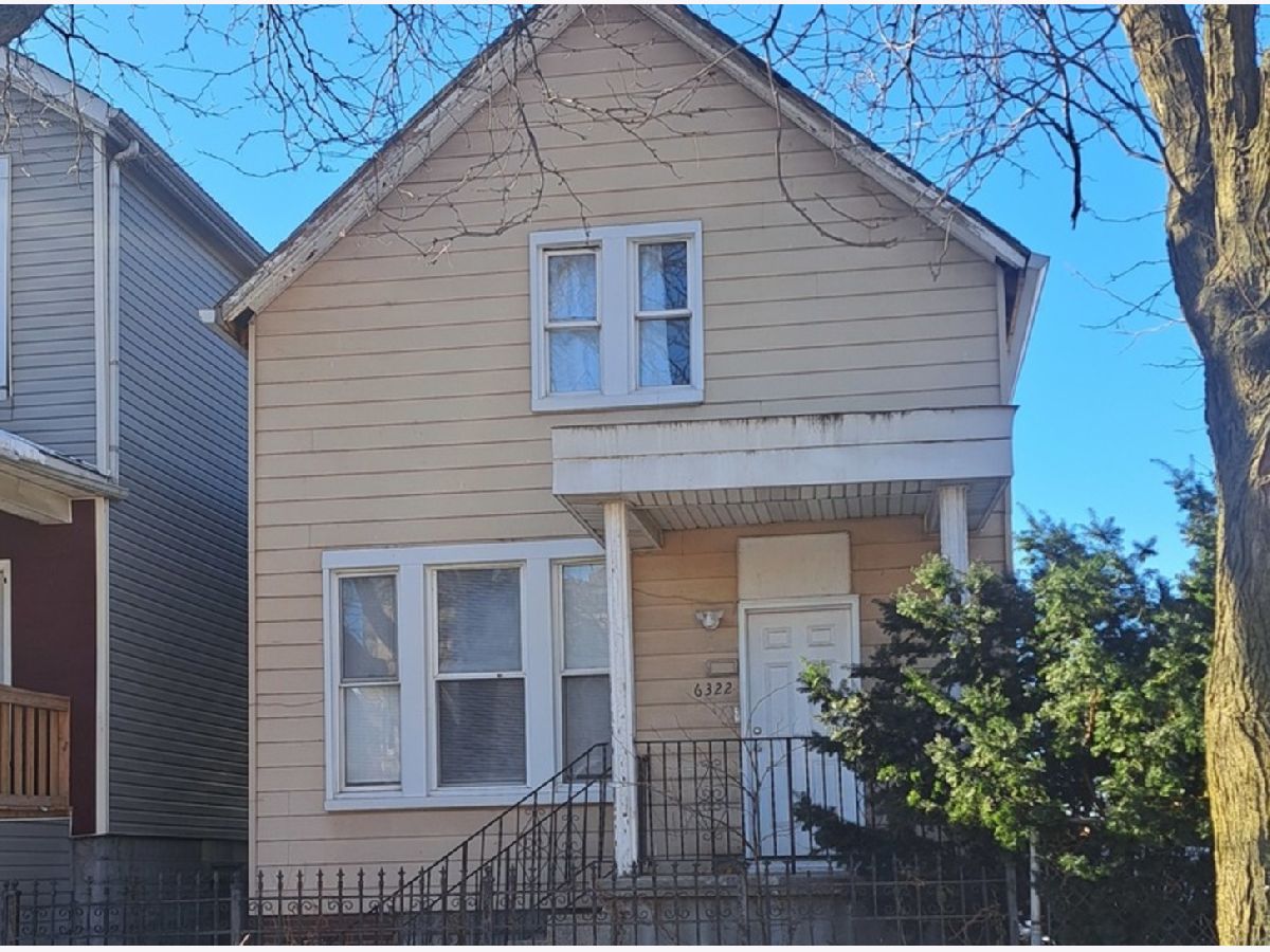  For Sale Chicago Illinois, 6322 Morgan Street