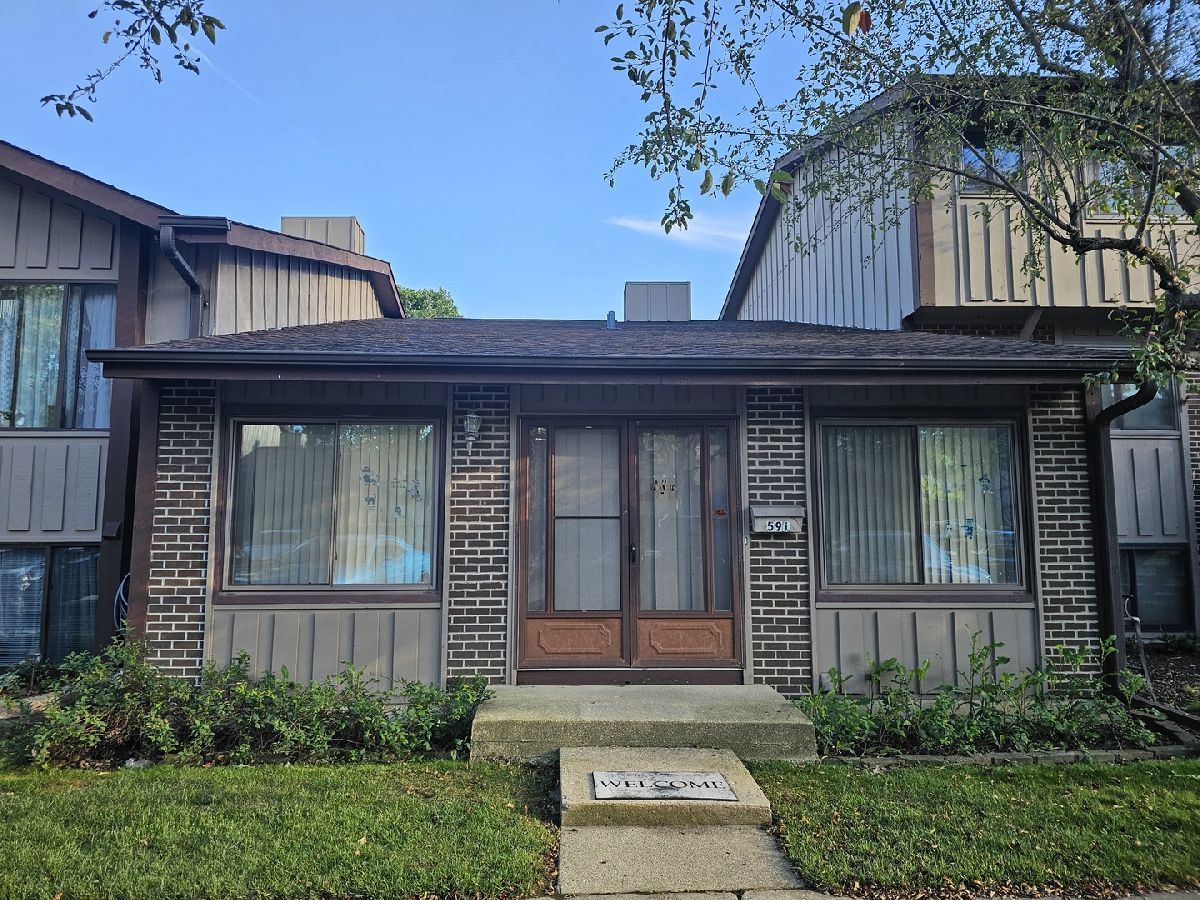 Townhomes & Condos & Homes For Sale Ventura 21 Roselle Illinois, 591 Forum Drive