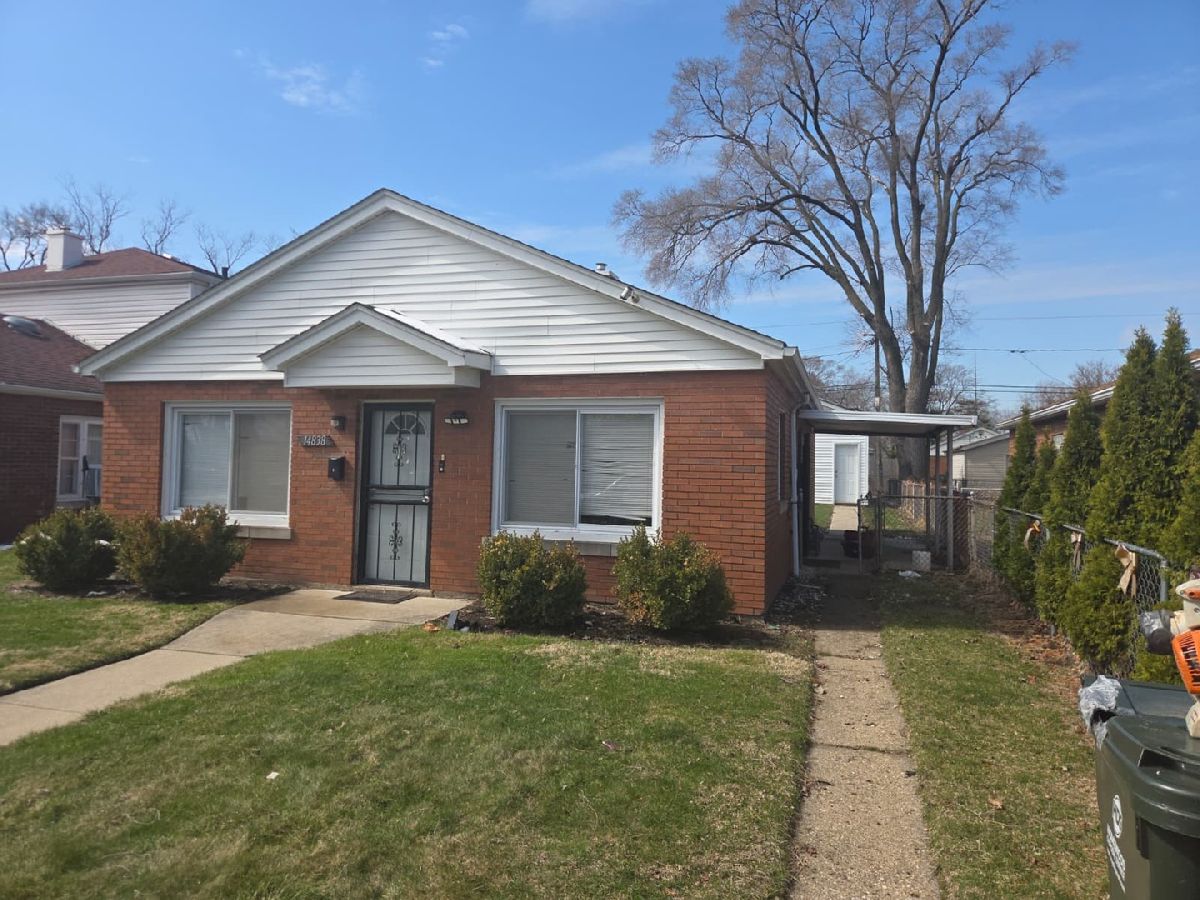  For Sale Dolton Illinois, 14838 Champlain Avenue