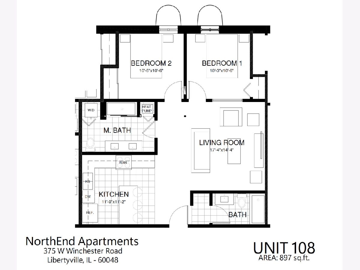  For Rent Libertyville Illinois, 375 Winchester