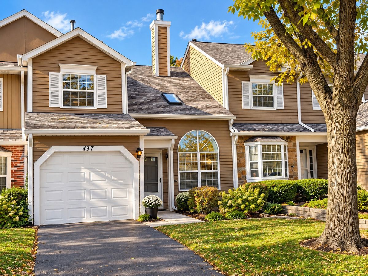 Townhomes & Homes For Sale Surrey Woods Streamwood Illinois, 437 Ascot Lane